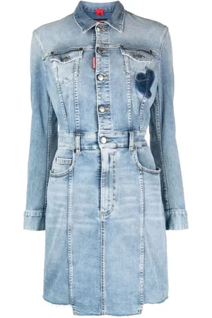 Dsquared2 Dame, Kjoler, Blå, M