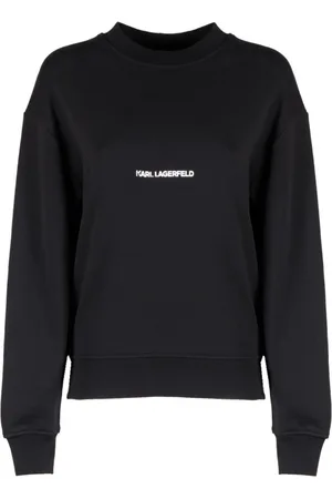 Karl Lagerfeld Dame, Gensere & Hettegensere, Svart, L