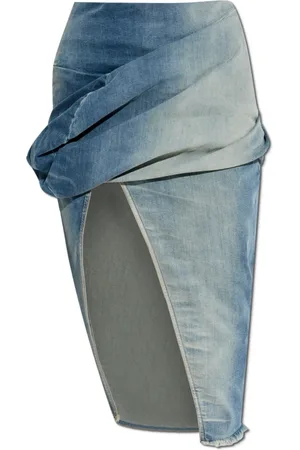 Rick Owens Dame, Skjørt, Blå, S