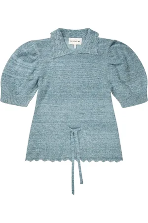 Munthe Dame, Strikkevarer, Blå, XL