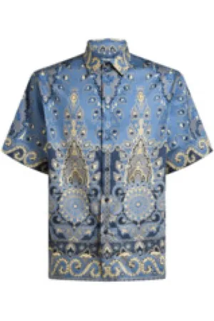 Etro Herre, Skjorter, Flerfarget, 2XL