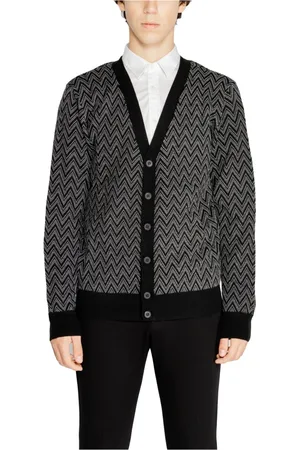 Antony Morato Herre, Strikkevarer, Svart, L