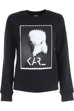 Karl Lagerfeld Dame, Gensere & Hettegensere, Svart, M
