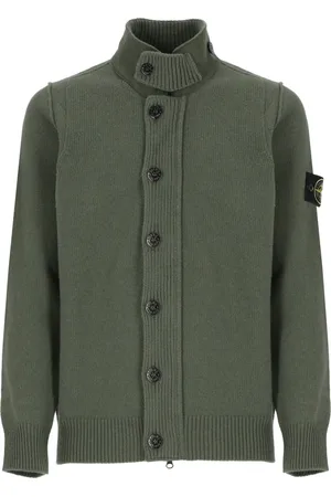 Stone Island Herre, Strikkevarer, Grønn, L