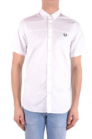 Fred Perry Herre, Skjorter, Hvit, S