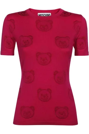 Moschino Dame, Strikkevarer, Rød, S