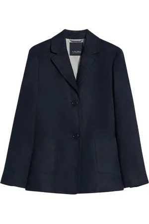 Max Mara Dame, Jakker, Blå, 2XS