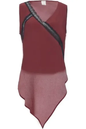 Pinko Dame, Topper, Rød, XS