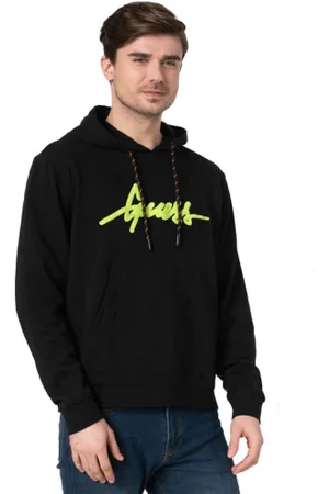 Guess Herre, Gensere & Hettegensere, Svart, S
