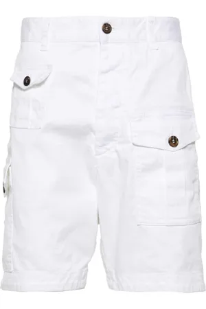 Dsquared2 Herre, Shorts, Hvit, 2XL