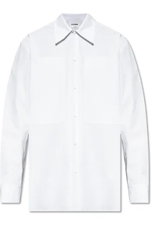 Jil Sander Herre, Skjorter, Hvit, L