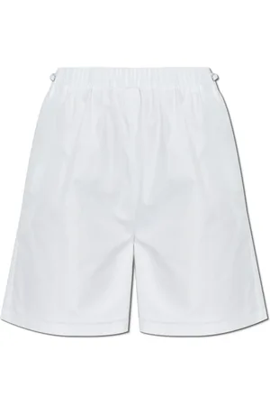 Max Mara Dame, Shorts, Hvit, 2XS