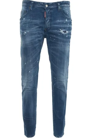 Dsquared2 Herre, Jeans, Blå, S