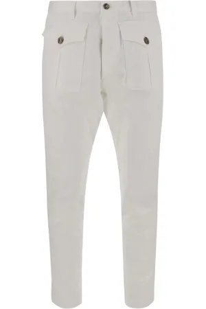 Dsquared2 Herre, Bukser, Hvit, S