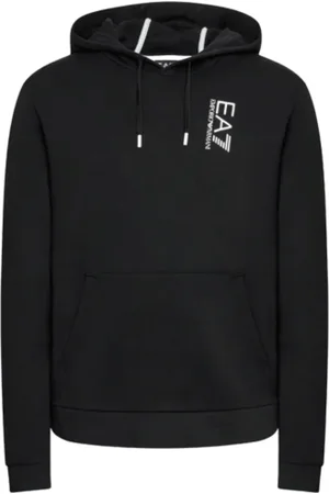 EA7 Herre, Gensere & Hettegensere, Svart, S