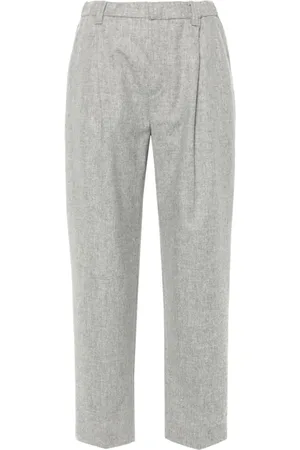 Brunello Cucinelli Dame, Bukser, Grå, XS