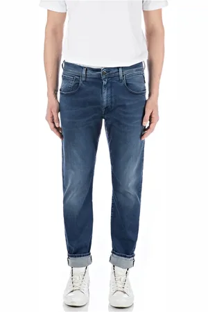 Replay Herre, Jeans, Blå, W38 L34