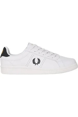 Fred Perry Herre, Sko, Hvit, 43 1/2 EU