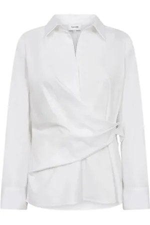 Levete Room Dame, Bluser & Skjorter, Hvit, M