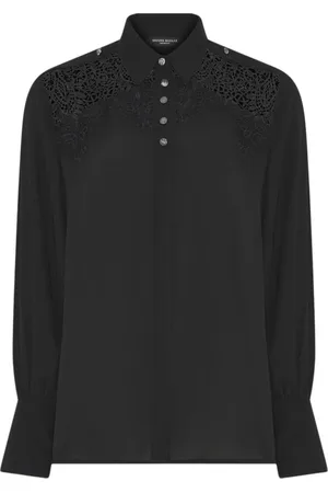 Bruuns Bazaar Dame, Bluser & Skjorter, Svart, XL