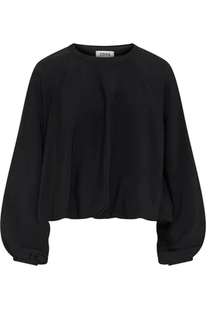Drykorn Dame, Bluser & Skjorter, Svart, S