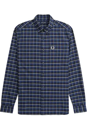 Fred Perry Herre, Skjorter, Blå, M