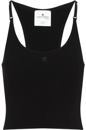 Courrèges Dame, Topper, Svart, M
