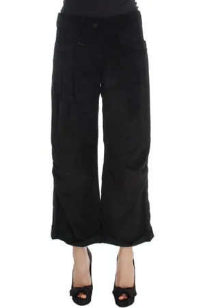 ERMANNO SCERVINO Dame, Bukser, Svart, S