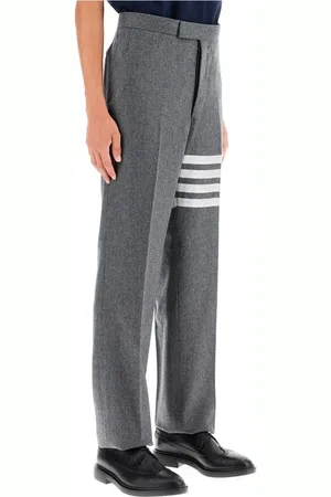 Thom Browne Herre, Bukser, Grå, S