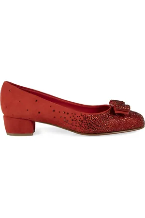 Salvatore Ferragamo Dame, Sko, Rød, 36 1/2 EU