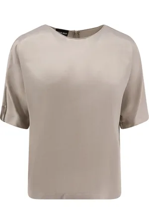 Giorgio Armani Dame, Bluser & Skjorter, Grå, M