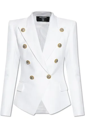 Balmain Dame, Jakker, Hvit, L