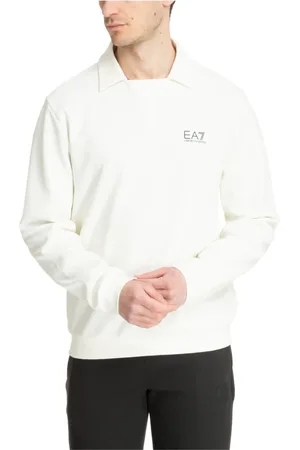 EA7 Herre, Gensere & Hettegensere, Hvit, M