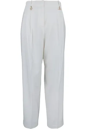 Elisabetta Franchi Dame, Bukser, Hvit, M