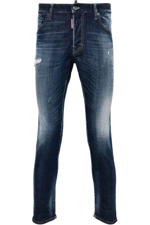 Dsquared2 Herre, Jeans, Blå, XL