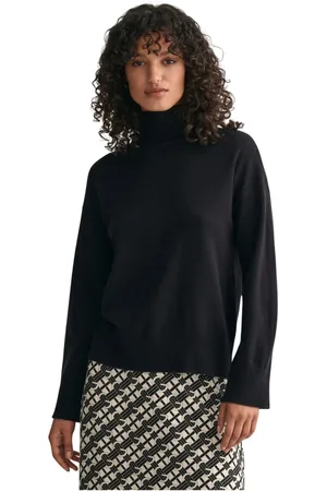 GANT Dame, Strikkevarer, Svart, S