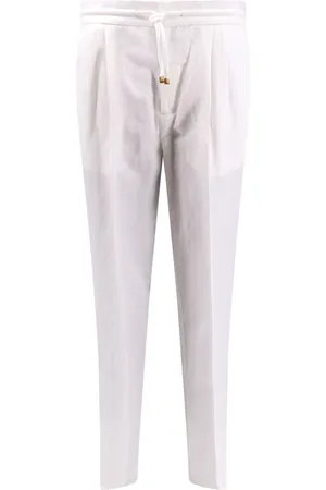 Brunello Cucinelli Herre, Bukser, Hvit, L