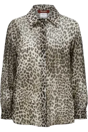 Max Mara Dame, Bluser & Skjorter, Brun, 2XS