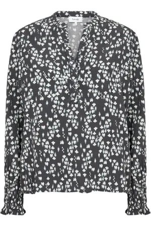 Levete Room Dame, Bluser & Skjorter, Svart, XL