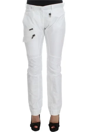 ERMANNO SCERVINO Dame, Bukser, Hvit, S