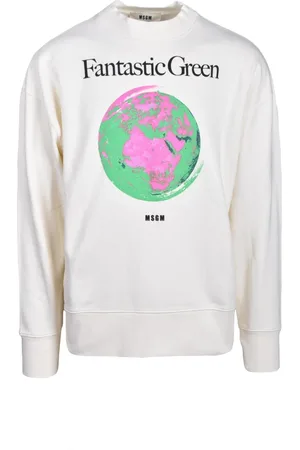 Msgm Herre, Gensere & Hettegensere, Hvit, M