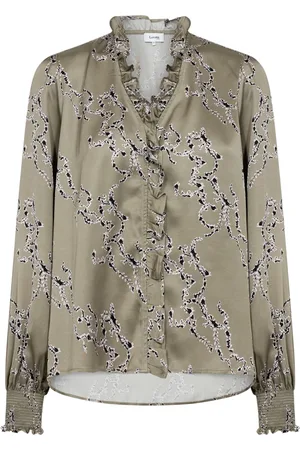 Levete Room Dame, Bluser & Skjorter, Grønn, XS