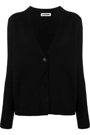 Jil Sander Dame, Strikkevarer, Svart, M