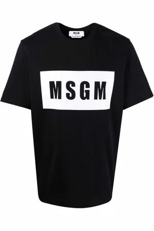 Msgm Herre, Topper, Svart, S