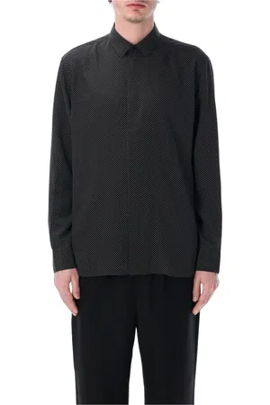 Saint Laurent Herre, Skjorter, Svart, XL