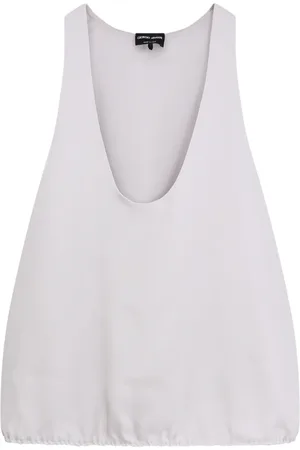 Giorgio Armani Dame, Topper, Grå, L