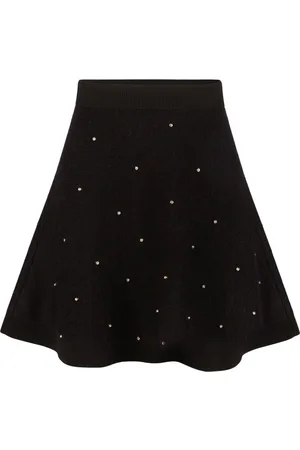 Nina Ricci Dame, Skjørt, Svart, 2XL