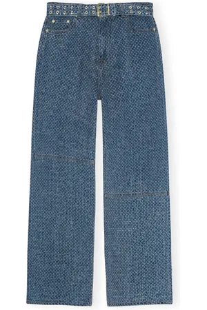 Ganni Dame, Jeans, Blå, W28