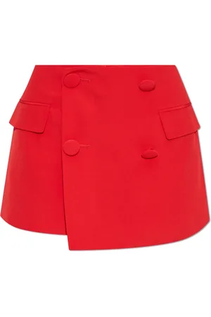 Balmain Dame, Shorts, Rød, S