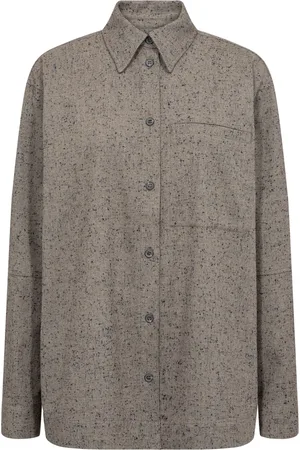 Levete Room Dame, Bluser & Skjorter, Brun, XL